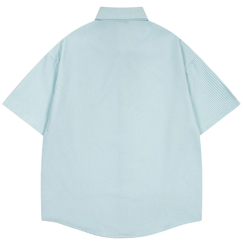 Shirts Dog Graphic Loose Shirt — front view
