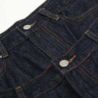 Blue Denim Baggy Jeans — fit shot