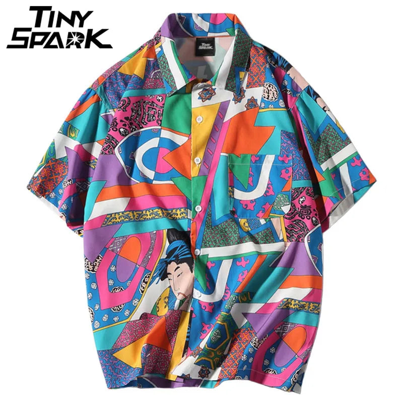 Anime Loose Shirt — front view