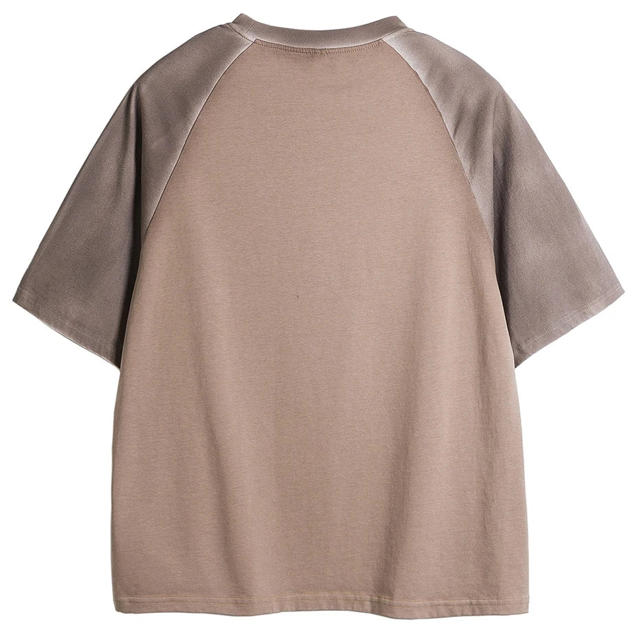 Y2K Vintage Ripped Oversized T-Shirt — front view