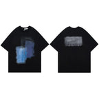 Aesthetic Graphic Oversized T-Shirt — side view