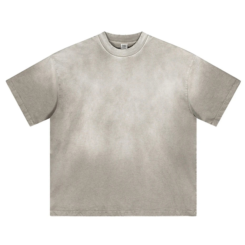 Shirts Vintage Washed Oversized T-Shirt — flat lay