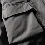 White Padded Fur Loose Puffer Jacket — fabric close-up