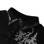 Y2K Black Oversized T-Shirt — fit shot