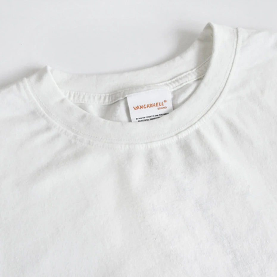 Shirts Vintage Oversized Long Sleeve Tee — fit shot
