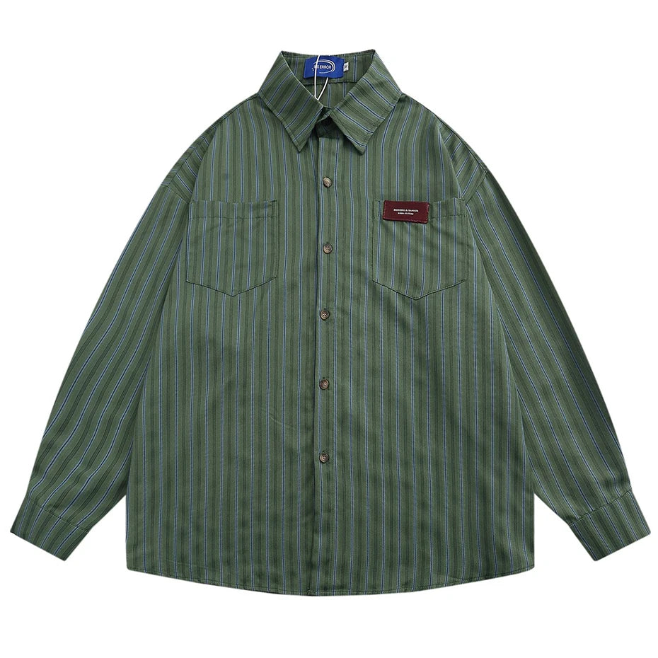 Shirts Vintage Loose Shirt — back view