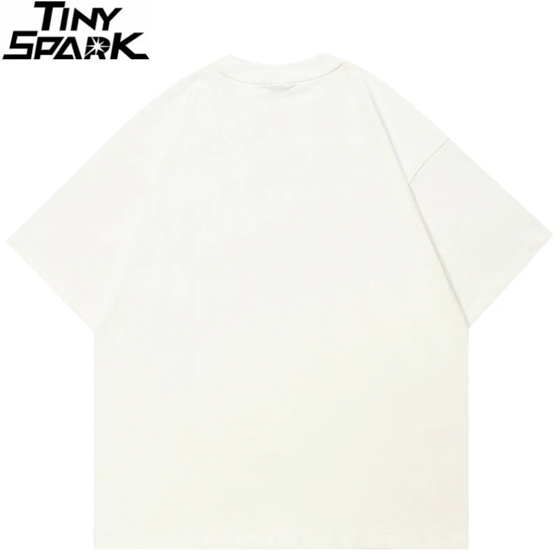 Black Cat Graphic T-Shirt — back view