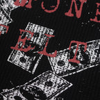 Vintage Y2K Graphic Oversized Tee — detail shot