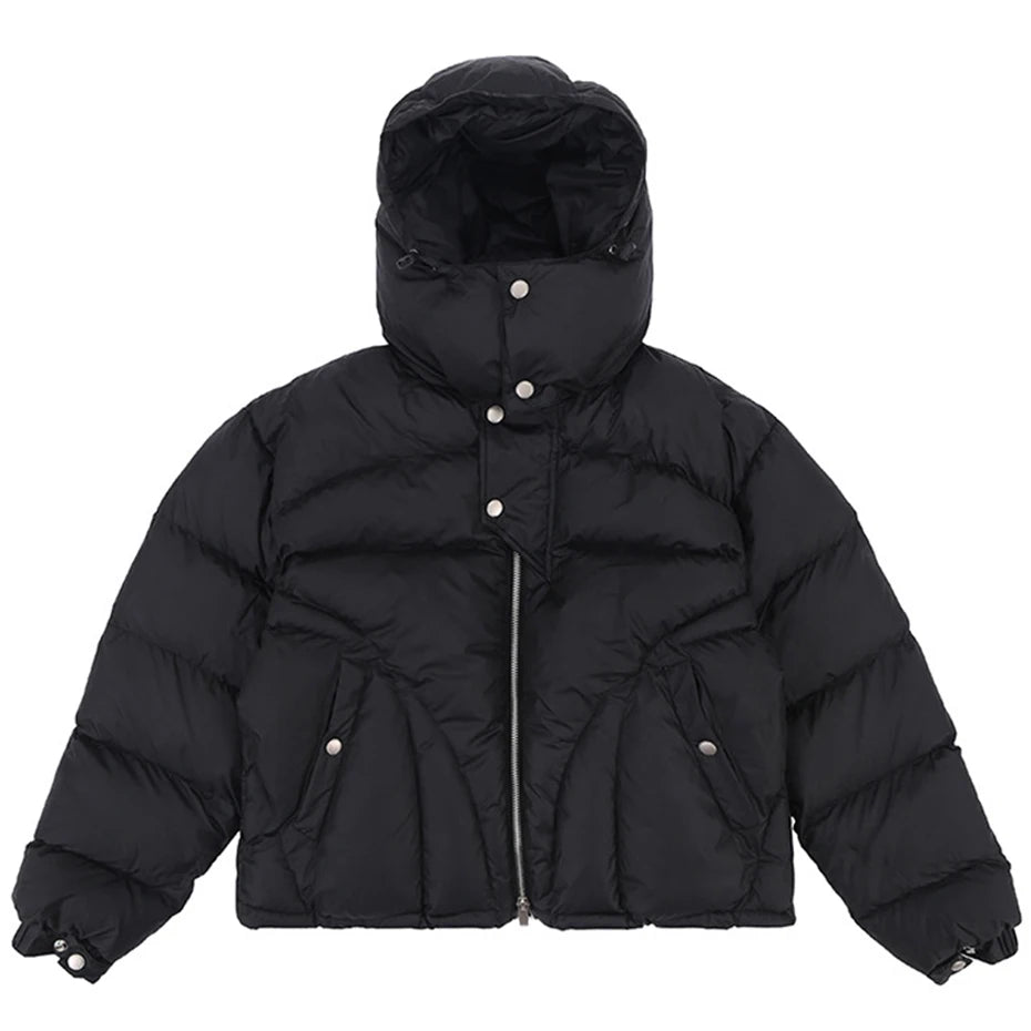 Jackets Padded Oversized Puffer Jacket — fit shot
