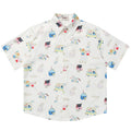 Shirts Cartoon Graphic Loose Shirt — styling shot