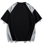 Sleeve Vintage Oversized T-Shirt — front view