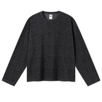 Snake Graphic Oversized Long Sleeve Tee — back view