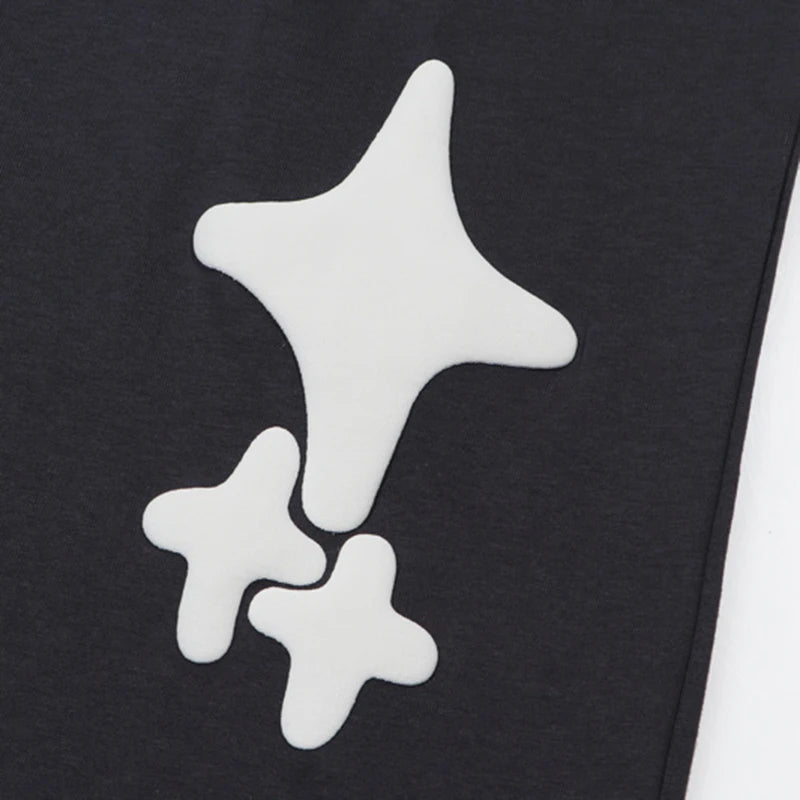 Grey Print T-Shirt — detail shot