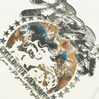 Painting Vintage White Graphic T-Shirt — front view