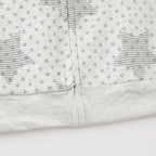 Y2K Skeleton Star Graphic Oversized Hoodie — fit shot