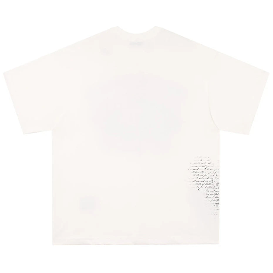 Y2K Black Eye Graphic Loose T-Shirt — detail shot