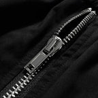 Black Loose Cargo Shorts — detail shot