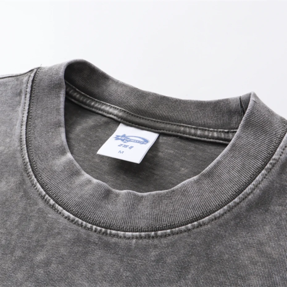 Wax Vintage Print Oversized T-Shirt — fit shot