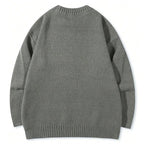 Sweaters Y2K Knit Oversized Sweater — front view