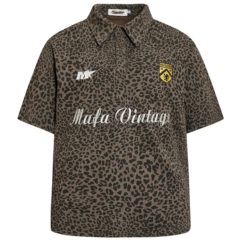 Vintage Leopard Loose T-Shirt — styling shot