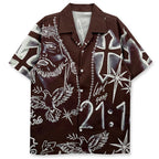 Short Vintage Loose Shirt — styling shot