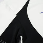 Sport Patchwork Oversized T-Shirt — back view
