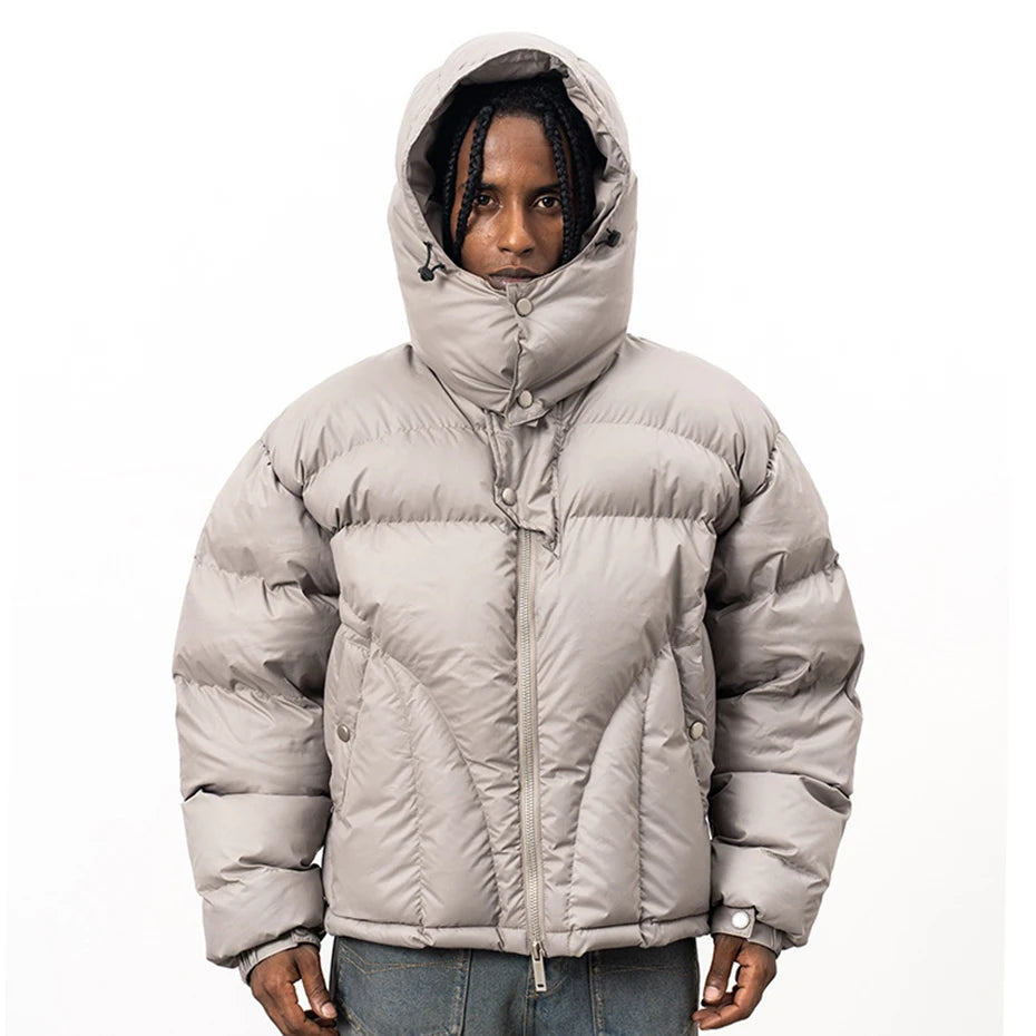 Jackets Padded Oversized Puffer Jacket — back view