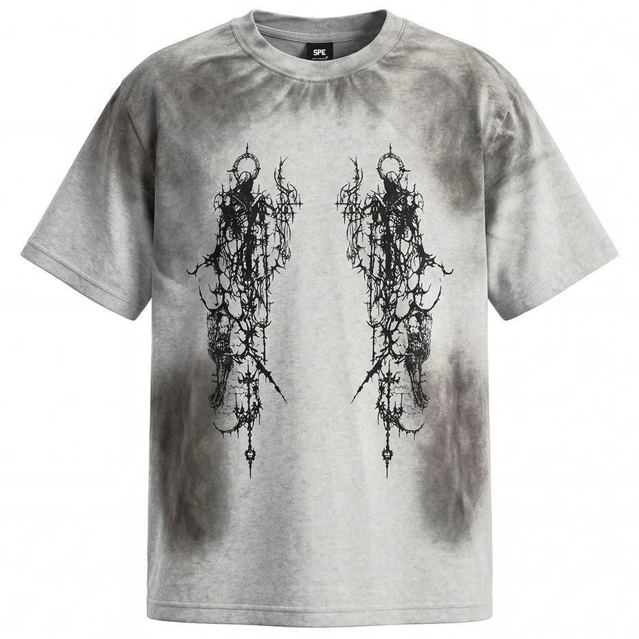 Tshirts Vintage Graphic Oversized T-Shirt — styling shot