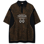 Vintage Leopard Oversized T-Shirt — back view