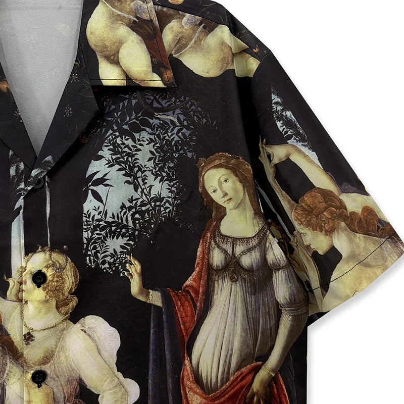 Painting Graphic Shirt — detail shot