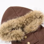 Fur Oversized Jacket — fit shot