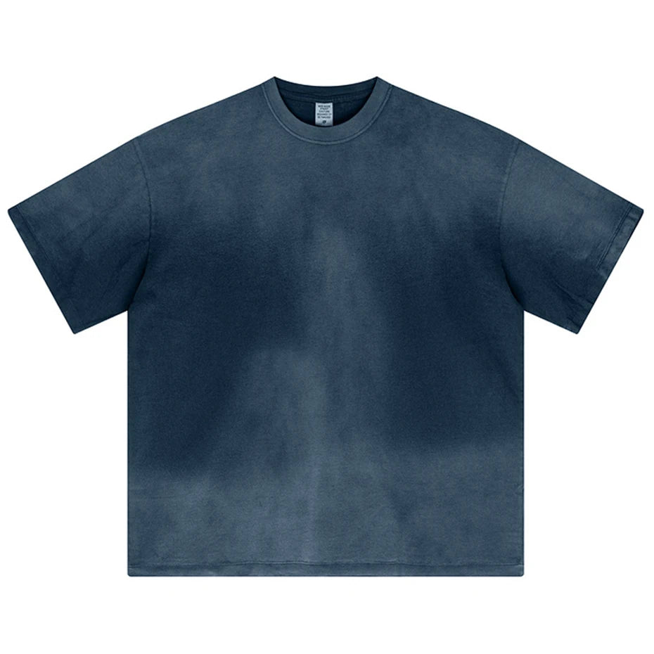Retro Vintage Washed Oversized T-Shirt — side view