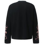 Shirts Graphic Oversized Long Sleeve Tee — front view