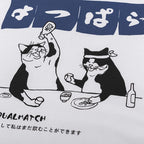 Cat Cartoon T-Shirt — back view