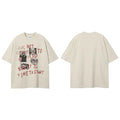 Retro Graffiti Graphic T-Shirt — fit shot