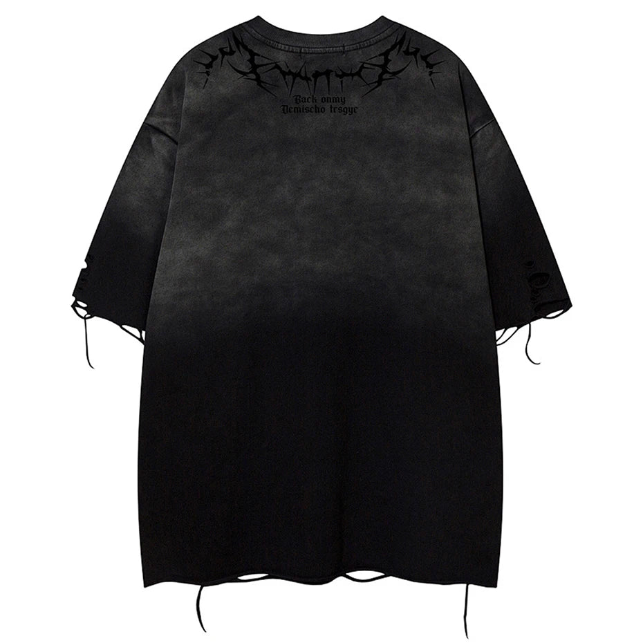 Loose Vintage Oversized T-Shirt — detail shot