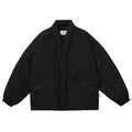 Loose Puffer Jacket — styling shot