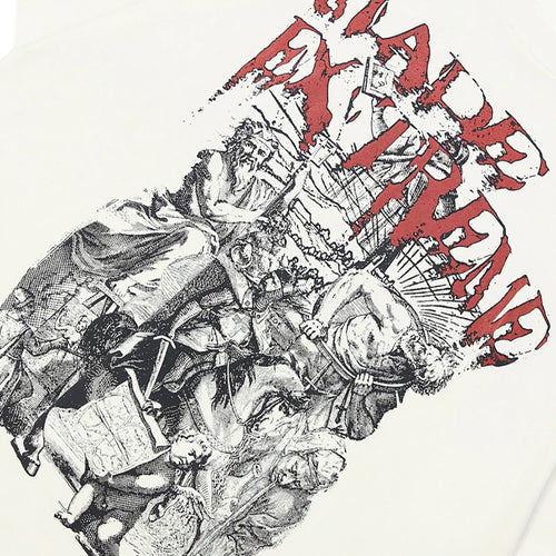 Ancient White Graphic T-Shirt — front view