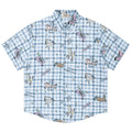 Cartoon Graphic Oversized Shirt — styling shot