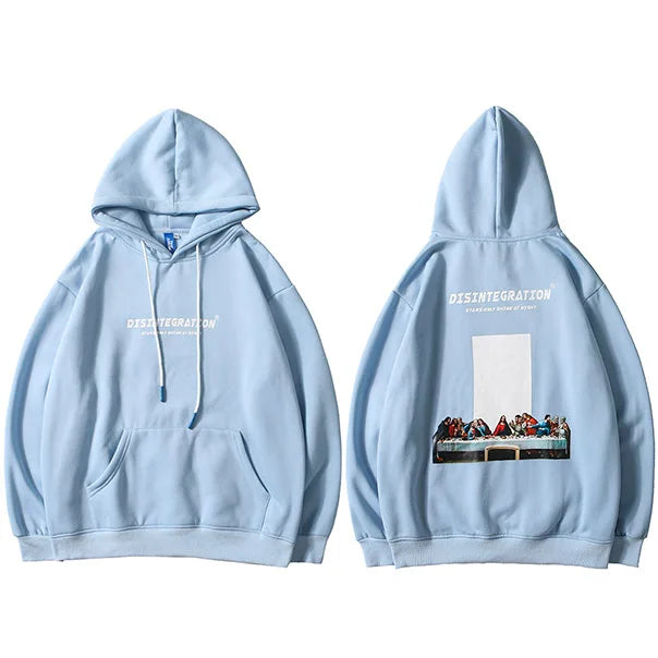 Fleece Loose Hoodie — fabric close-up