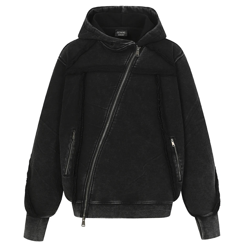 Vintage Patchwork Regular Jacket — back view