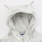 Y2K Skeleton Star Graphic Oversized Hoodie — back view