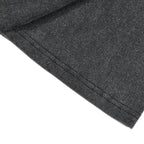 Letter Retro Black Washed T-Shirt — fit shot