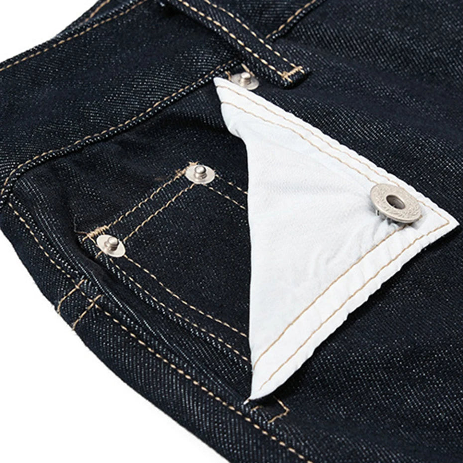 Wide Vintage Black Denim Baggy Jeans — back view