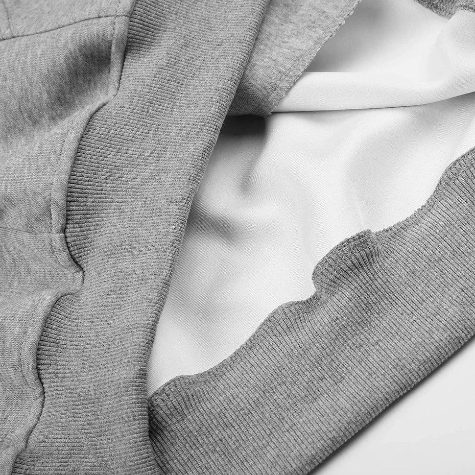 Vintage Patchwork Oversized Jacket — fabric close-up