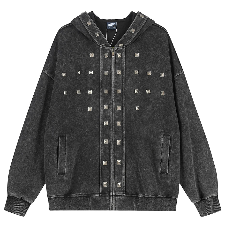 Punk Oversized Jacket — styling shot