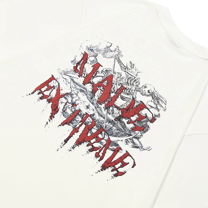 Ancient White Graphic T-Shirt — back view