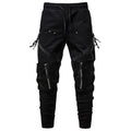 Y2K Techwear Zip Pocket Cargo Pants — styling shot