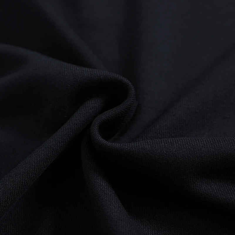 Black Eyes Print Hoodie — detail shot