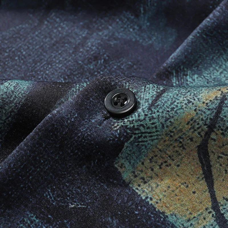 Butterfly Print Shirt — back view